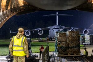 UK sends aid to Egypt during an ongoing operation