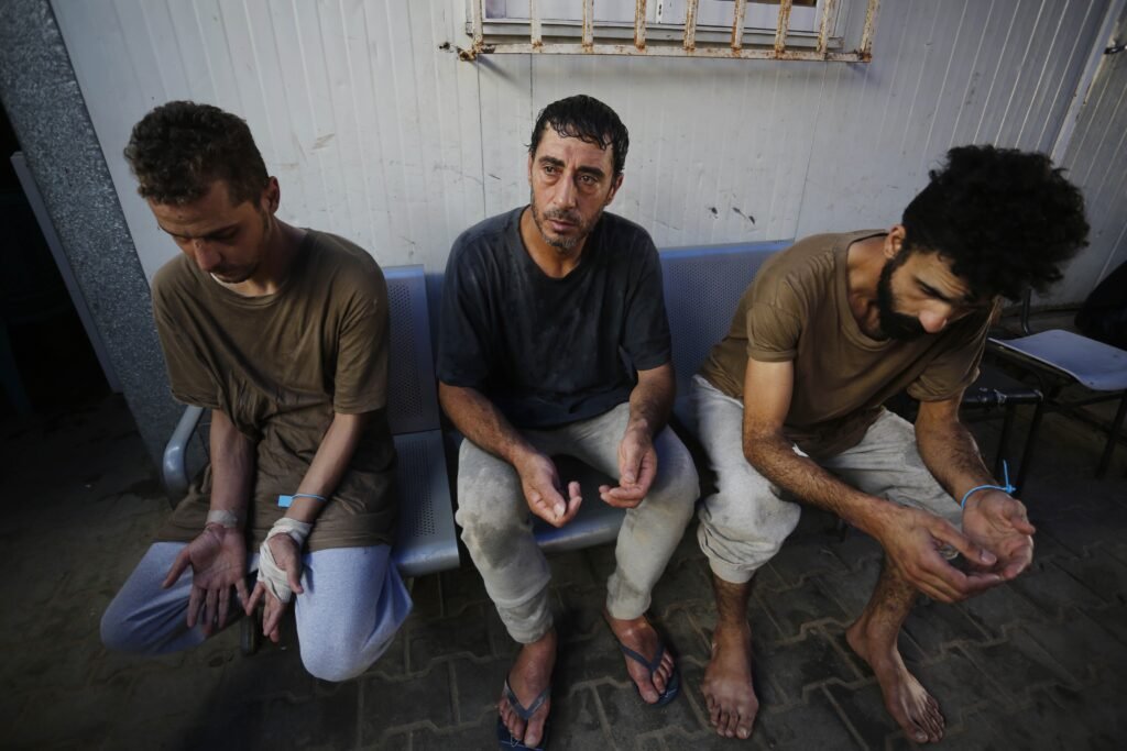 Israeli army releases some Palestinians detained in Gaza