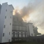 Massive Fire Ravages Sierra Leone’s State House